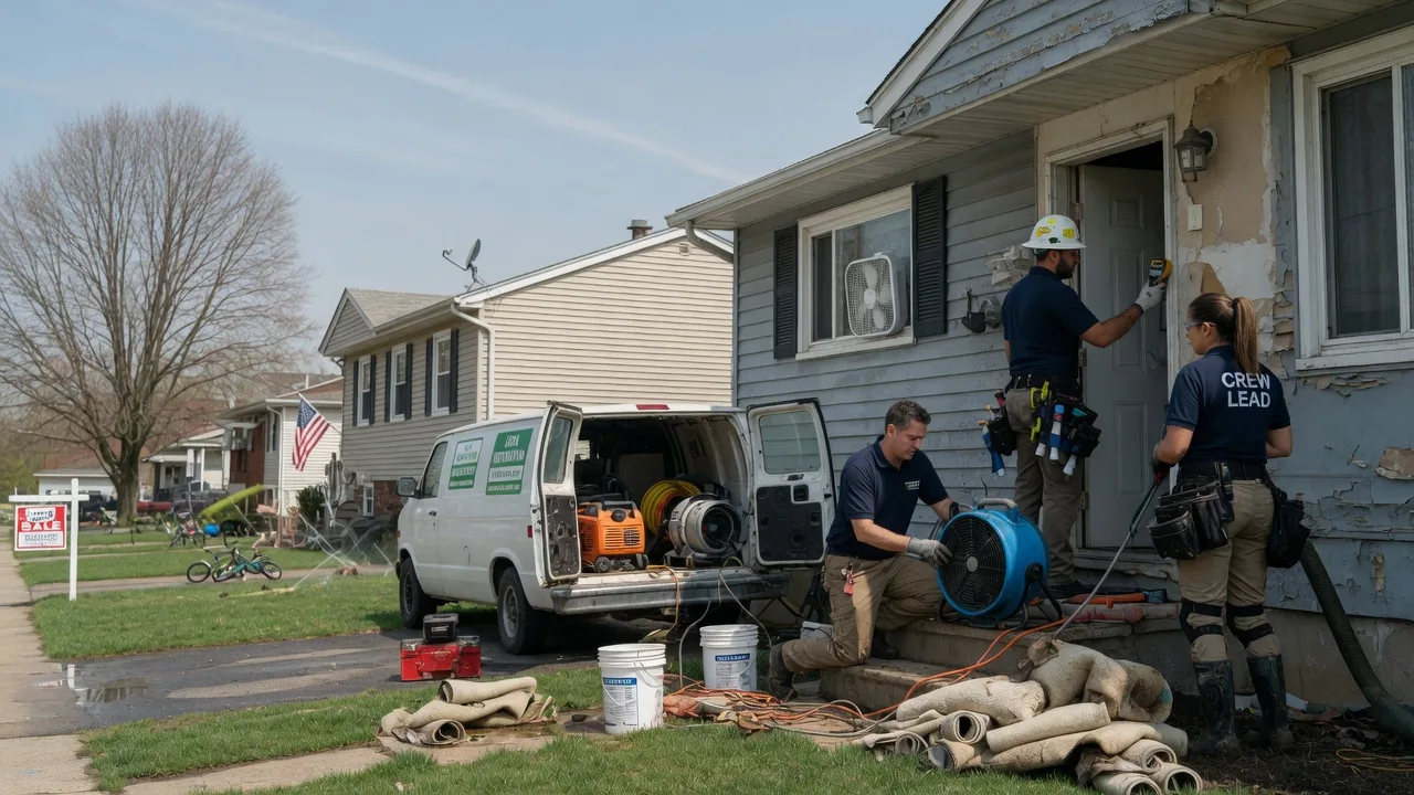 Flood Cleanup in Jessup, MD near me